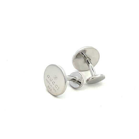 Gucci Estate Cufflinks Sterling Silver G31